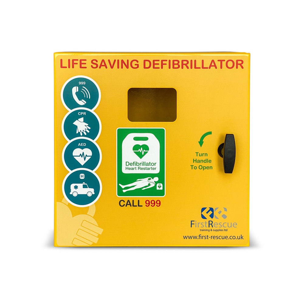 Defib Store 1000 Stainless Steel Defibrillator Cabinet (Unlocked)