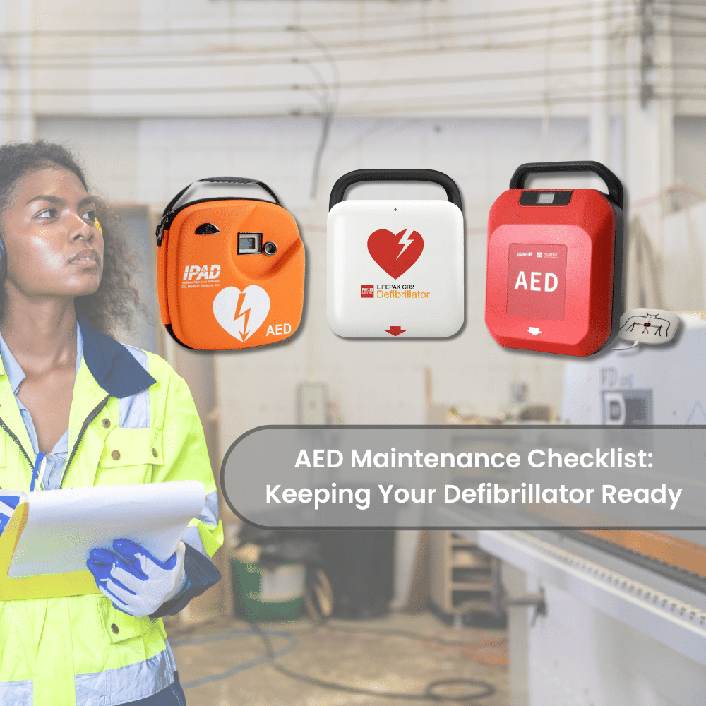 Defibrillator Maintenance Checklist