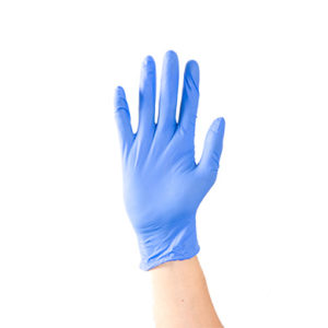 Nitrile Powder-Free Gloves Blue Extra Large ×100