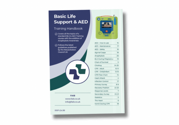 BLS and AED Training Manual back