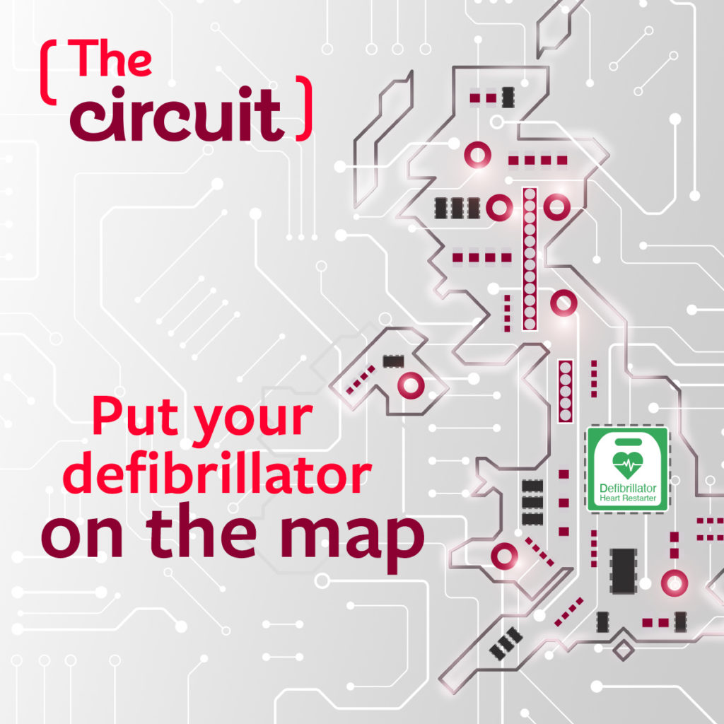 Register Your Defibrillator On The Circuit.