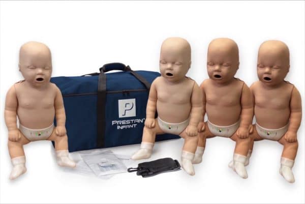 Prestan CPR Infant Manikin with CPR monitor 4 pack (diversity)