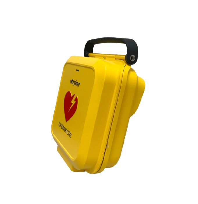 Physio Control Lifepak Cr2 Toughcase Yellow 2 Physio Control LIFEPAK CR2 TOUGHcase side