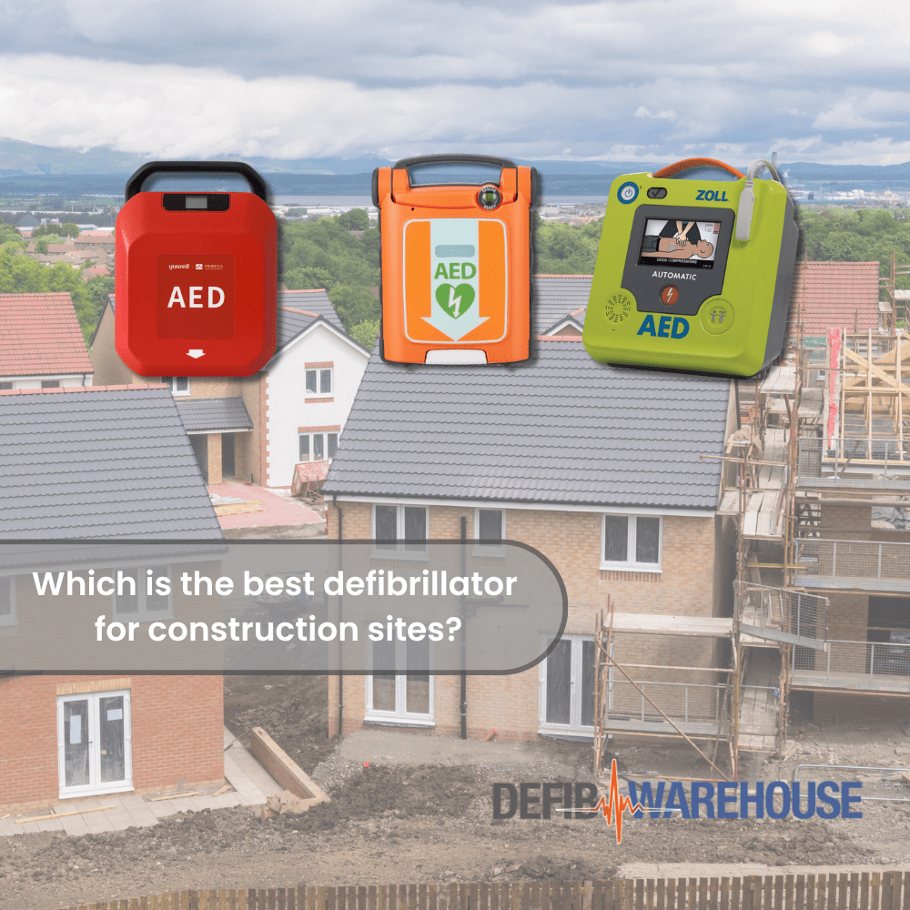 Which is the best defibrillator for construction sites