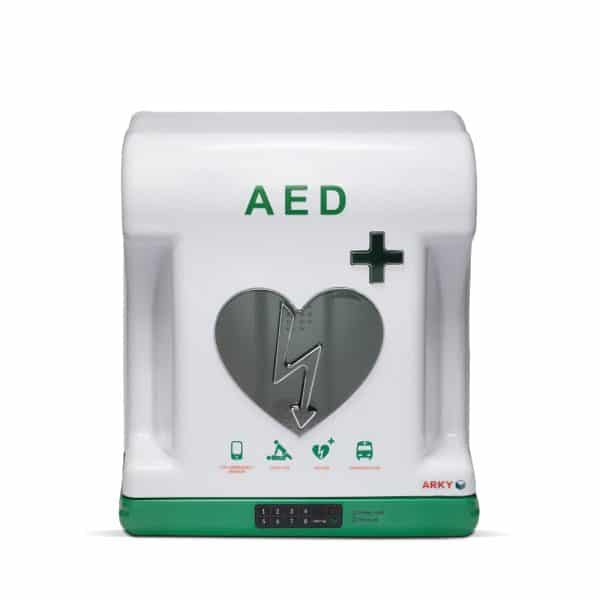 ARKY Core Plus Outdoor AED Cabinet c/w Heating Front