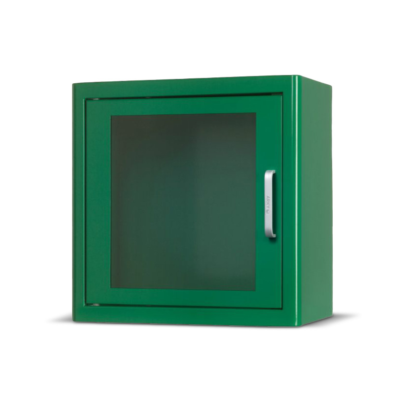 Arky Green Indoor Defibrillator AED Cabinet With Alarm 60122