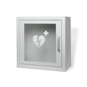 Arky White Indoor Defibrillator AED Cabinet With Alarm 60112