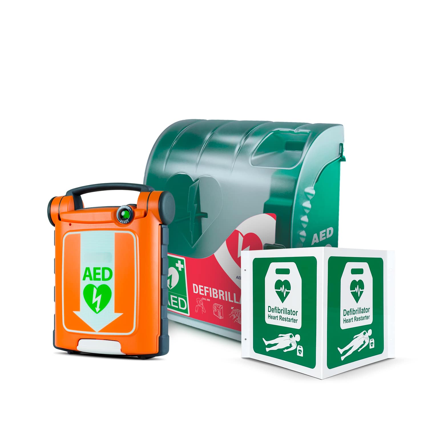 Cardiac Science G5 CPRD Fully Auto & AIVIA 200 Outdoor Package