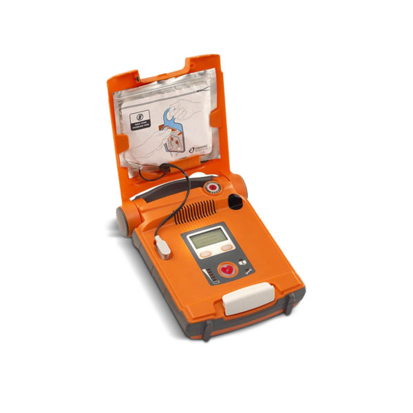 Cardiac Science G5 Trainer AED with CPR Opened