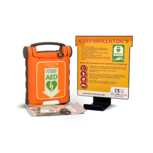 Cardiac Science Powerheart G5 Fully Automatic AED & Wall Hanger Package