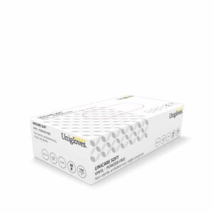 Clear Vinyl Gloves Medium box of 100