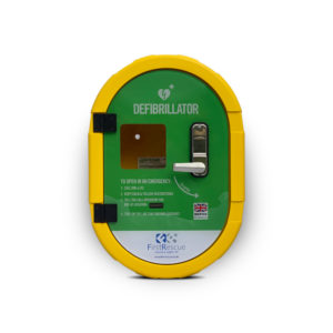 Defibsafe 2 Secure Outdoor AED Cabinet no lock
