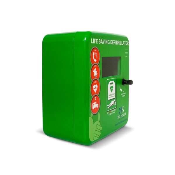 DefibStore 4000 Outdoor Defibrillator Cabinet (Non-Locking)Green