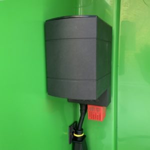 defibstore 4000 polycarbonate outdoor aed cabinet green