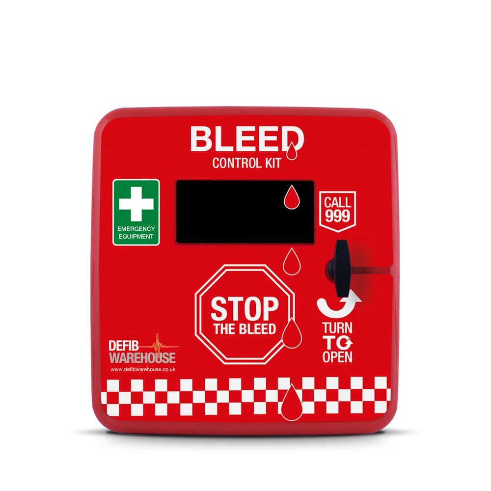 DefibStore Bleed Control Cabinet Unocked
