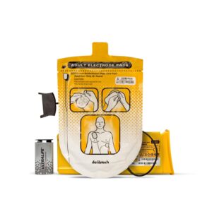 Defibtech Lifeline Adult Electrode Pads & Battery Pack (7 years)