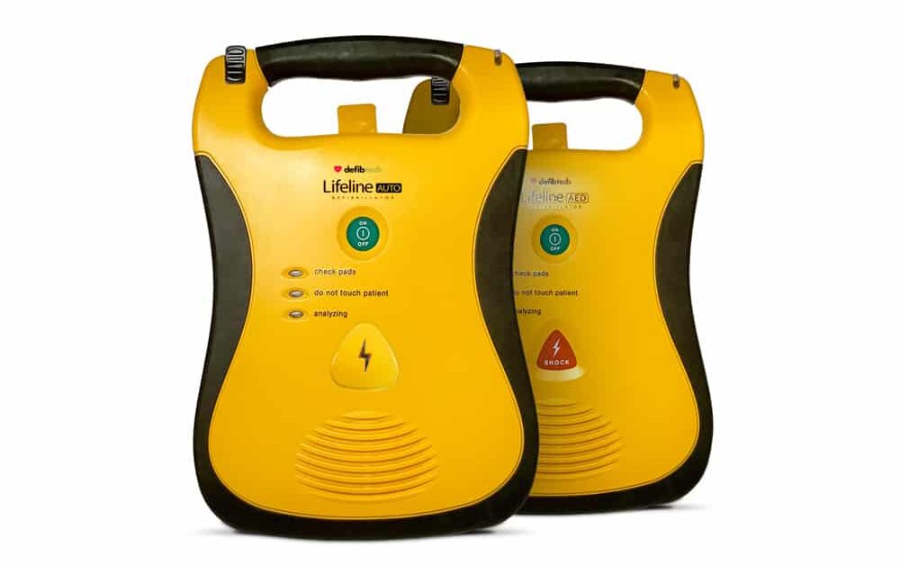 Defibtech Lifeline Fully Automatic Aed High Capacity &Amp; Outdoor Locked Cabinet 2 Defibtech Lifeline Fully and Semi Automatic AED with Standard or High Capacity Battery