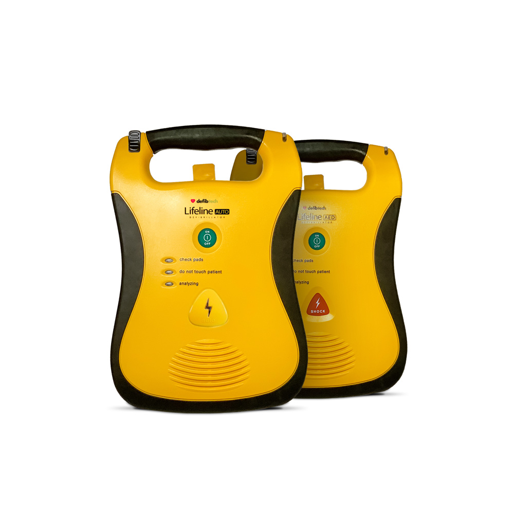 Defibtech Lifeline Fully and Semi Automatic AED with Standard or High Capacity Battery