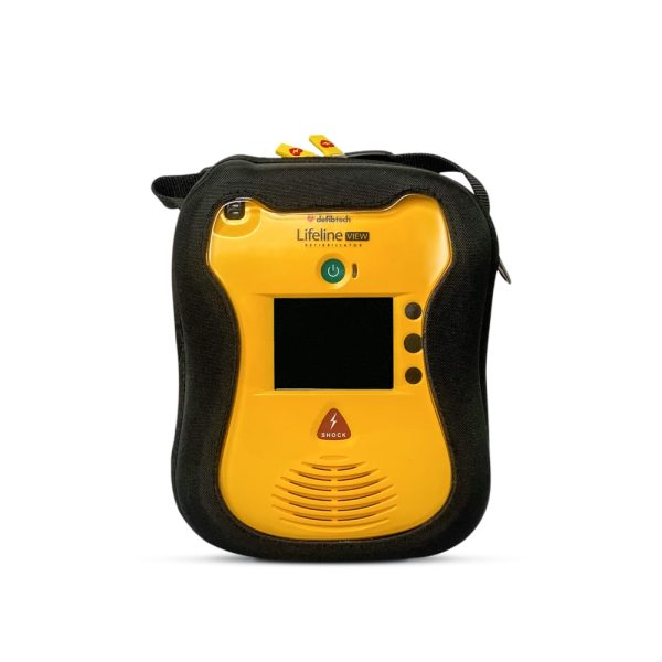 Defibtech Lifeline View Semi Automatic Defibrillator In Case Front