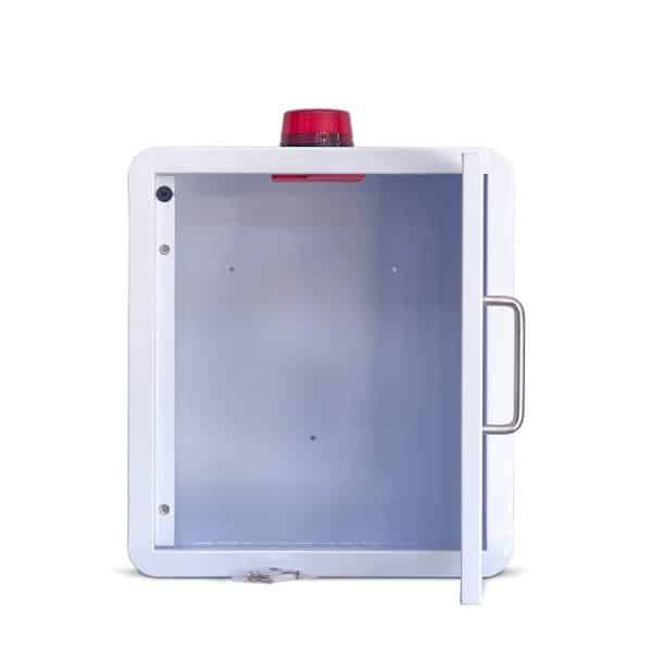 Defibwarehouse Indoor Defibrillator AED Cabinet Open Door