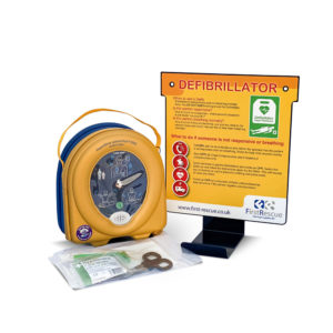 HeartSine Samaritan PAD 360P Fully-Auto AED & Wall Hanger Package