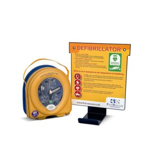 HeartSine Samaritan PAD 350P Semi-Auto AED & Wall Hanger Package
