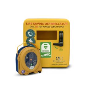 HeartSine 500P Defibrillator with CPR Advisor Defibstore 4000 Package