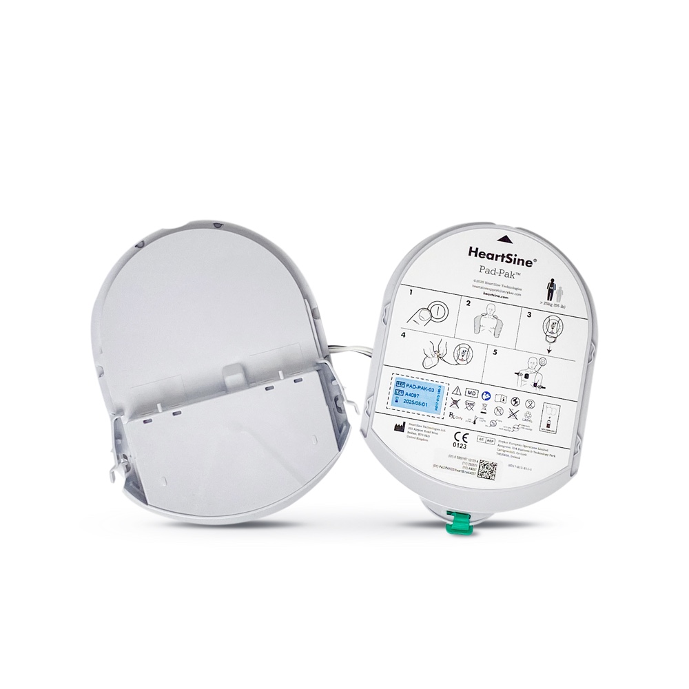 HeartSine PAD-Pak™ combined battery & electrodes