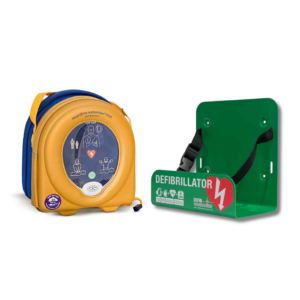 HeartSine Samaritan with Universal Green Wall Bracket Package