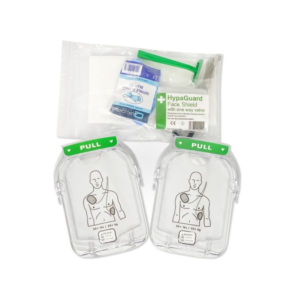 HS1 Adult Smart Pads Cartridge Twin Pack (Free Prep Kit)