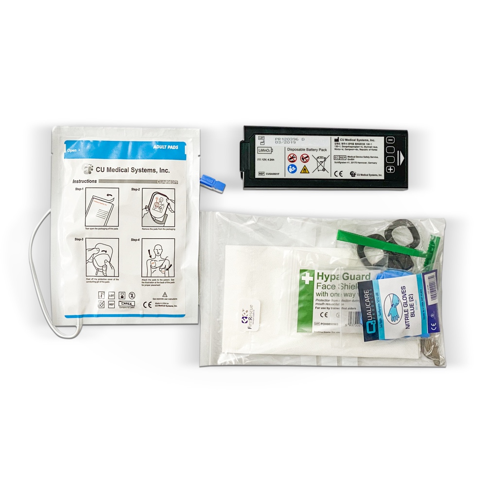 iPAD NF1200 AED Adult Pads and Battery Bundle