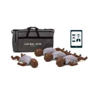 Laerdal Little Baby QCPR Pack of 4 Dark skin