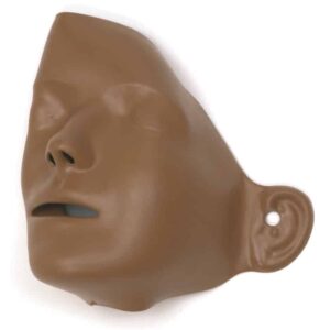 Laerdal Adult Manikin Faces (pack of 6) Dark Skin