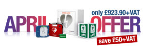 Philips HeartStart HS1 April offer
