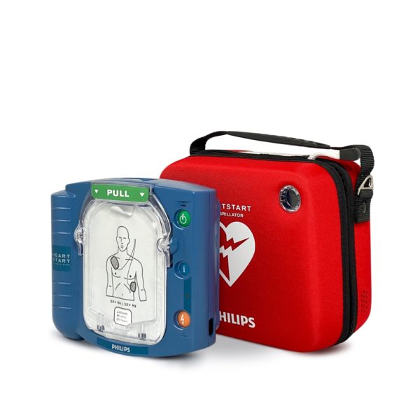 Philips HeartStart HS1 Defibrillator with Standard Carry Case