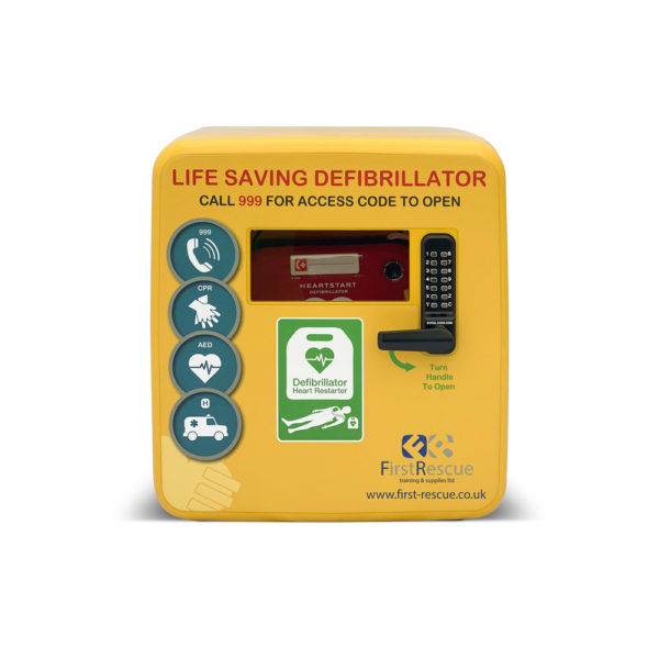 Philips HeartStart HS1 Defibrillator with Slim Carry Case & Defibstore 4000 Package