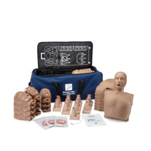 Prestan Adult Ultralite Manikin dark skin 12 pack