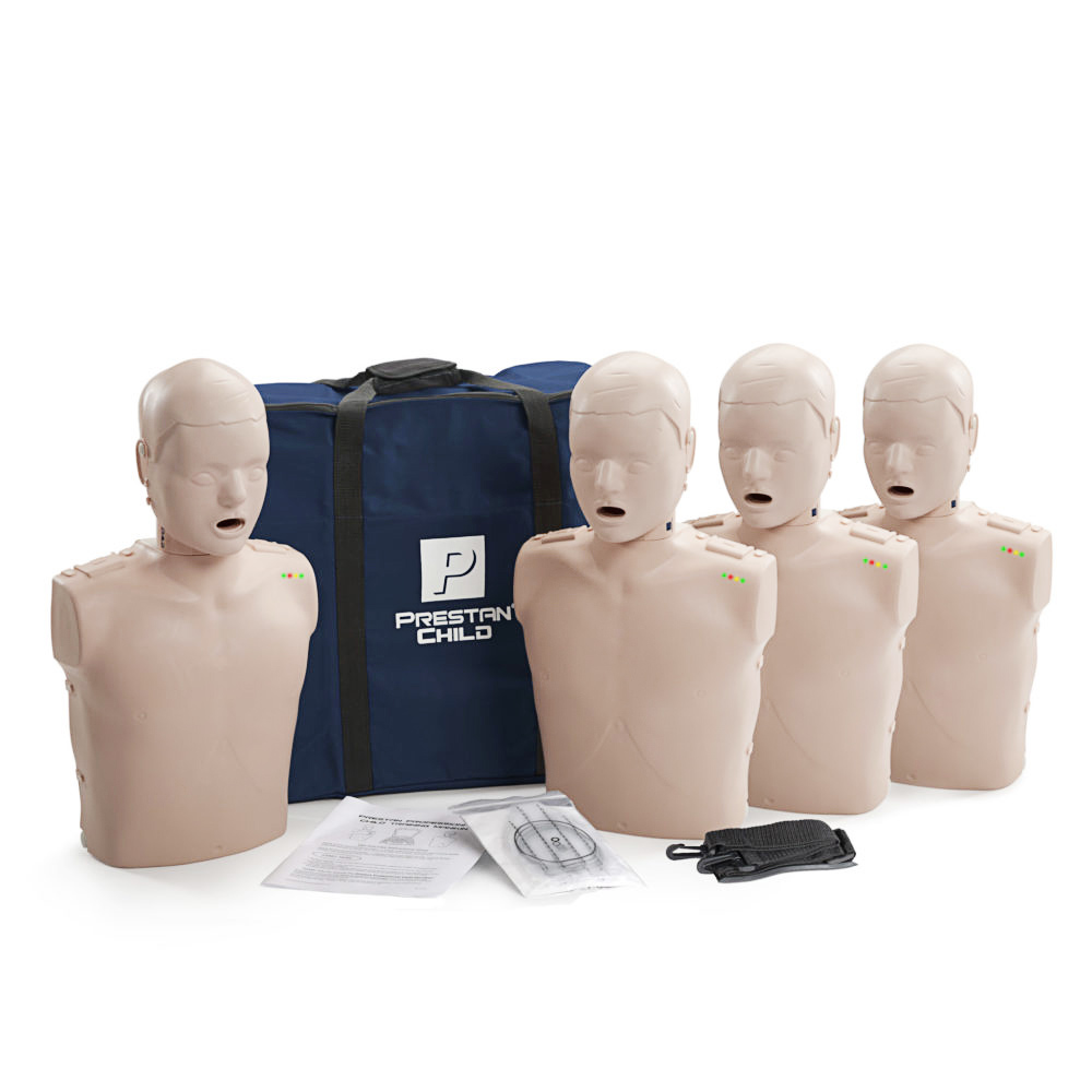 Prestan Child Manikin with CPR Monitor 4 Pack
