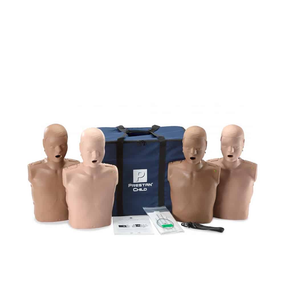 Prestan Child Manikin with CPR Monitor Diversity (4 Pack)