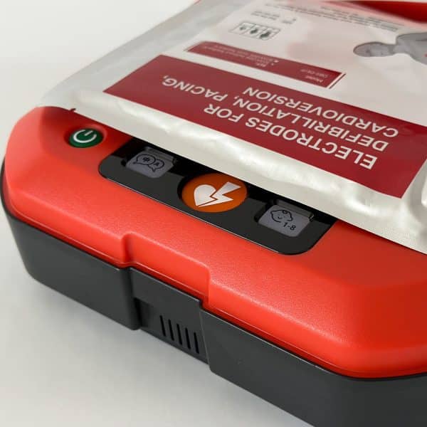 Primedic HeartSave Y Semi-Automatic Defibrillator Close Up