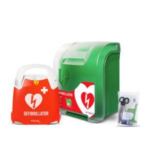 Schiller FRED PA-1 Fully-Auto and AED Protect Indoor Package Deal