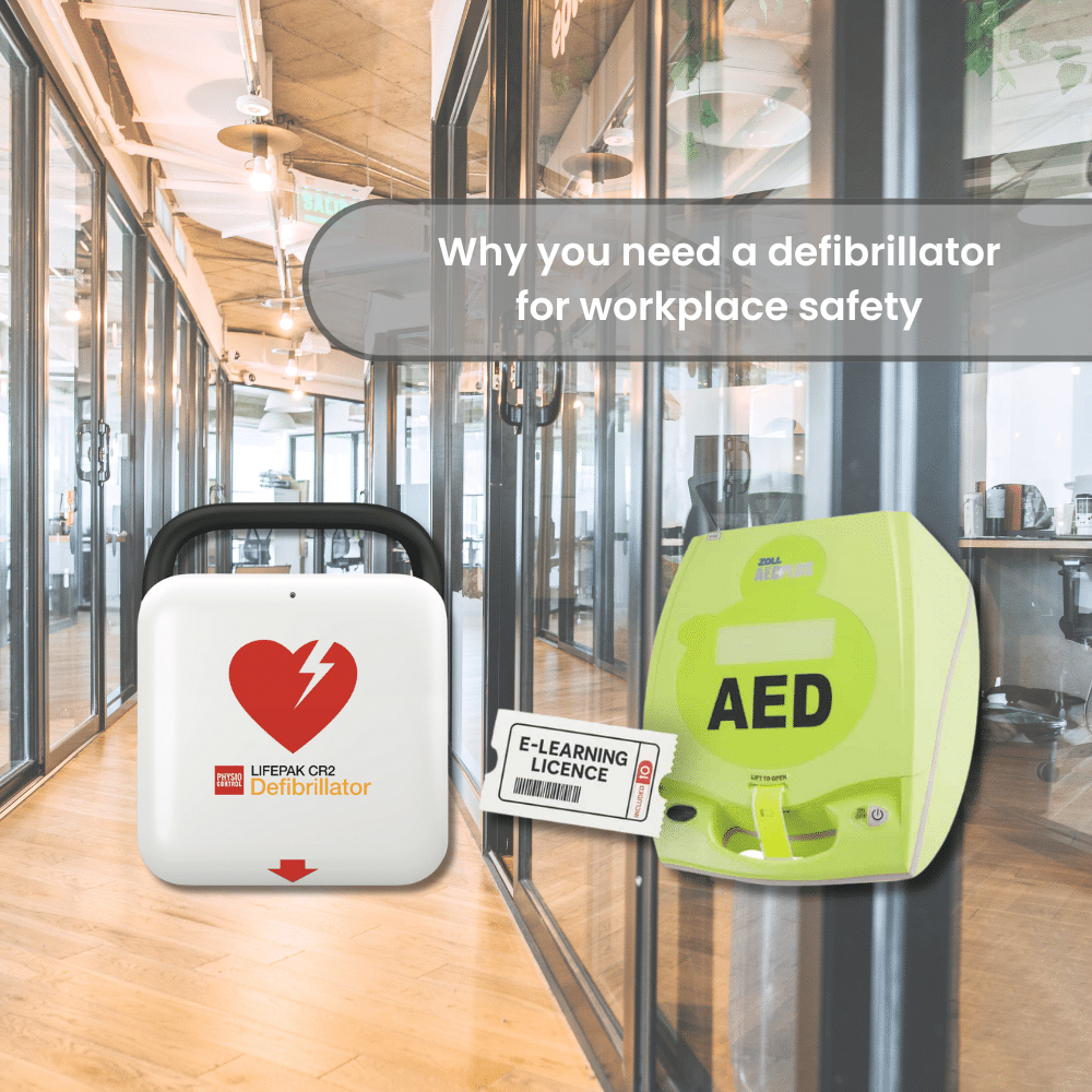 Why you need a defibrillator for workplace safety