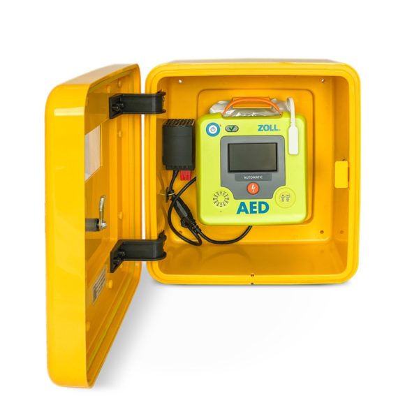 ZOLL AED 3 Semi-Auto Defibrillator & Defibstore 1000 Unlocked Package
