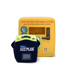 ZOLL AED Plus Semi-Auto & Defibstore 4000 AED Package Deal In Case