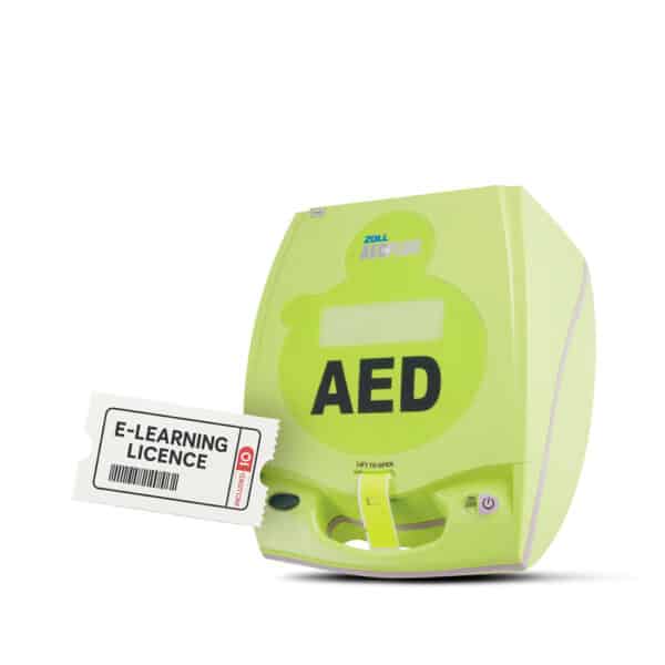 ZOLL AED Plus Lay Rescuer Semi-Automatic Defibrillator and 10 E-learning licenses