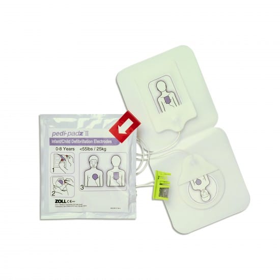 Zoll Pedi-Padz Ll (Paediatric) - Single 6 ZOLL Pedi-Padz ll (paediatric) - single